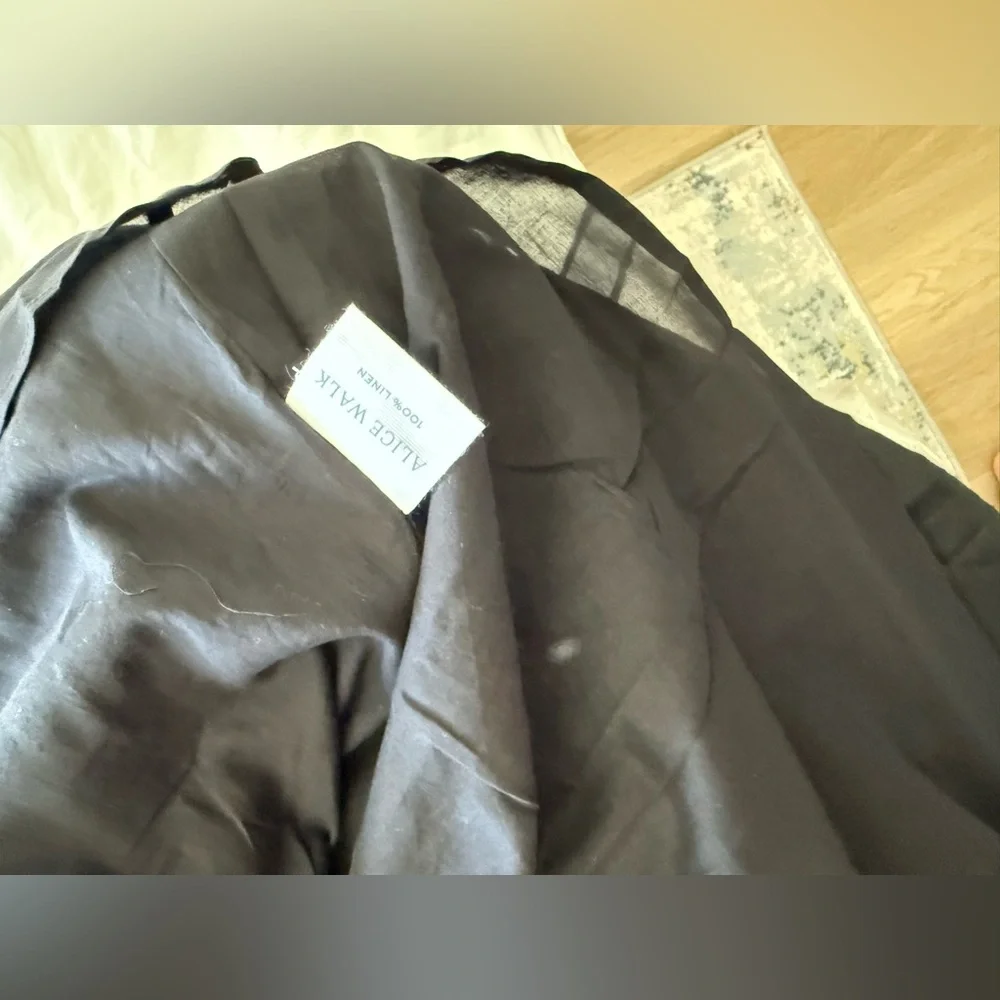 NWT Alice Walk Linen Dress - Picture 4 of 6